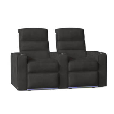 Leather home theater row 2025 seating latitude run upholstery